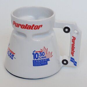 RETRO PUROLATOR Shipping Company Travel Mug Ceramic TRUCK HANDLE FRENCH